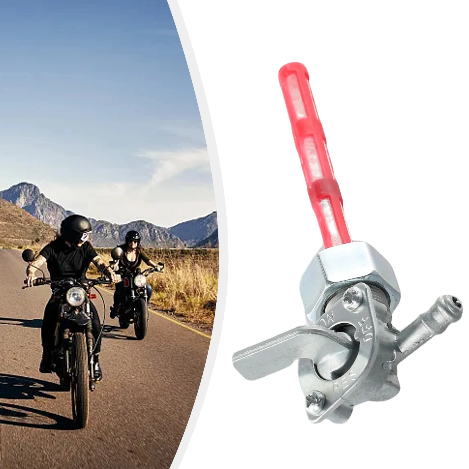 

Petcock Fuel Valve Fuel Valve Petcock 12 X 1.0 Mm For Honda XR75 XR80 XR100 Fuel Switch Accessories Fuel Tap Petcock