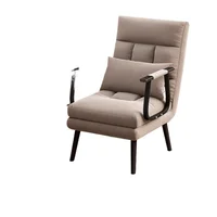 Folding Lounge Chair for Office Nap Adjustable Backrest Lazy Sofa Portable Chair for Home Bedroom Multifunctional Leisure Chair 6