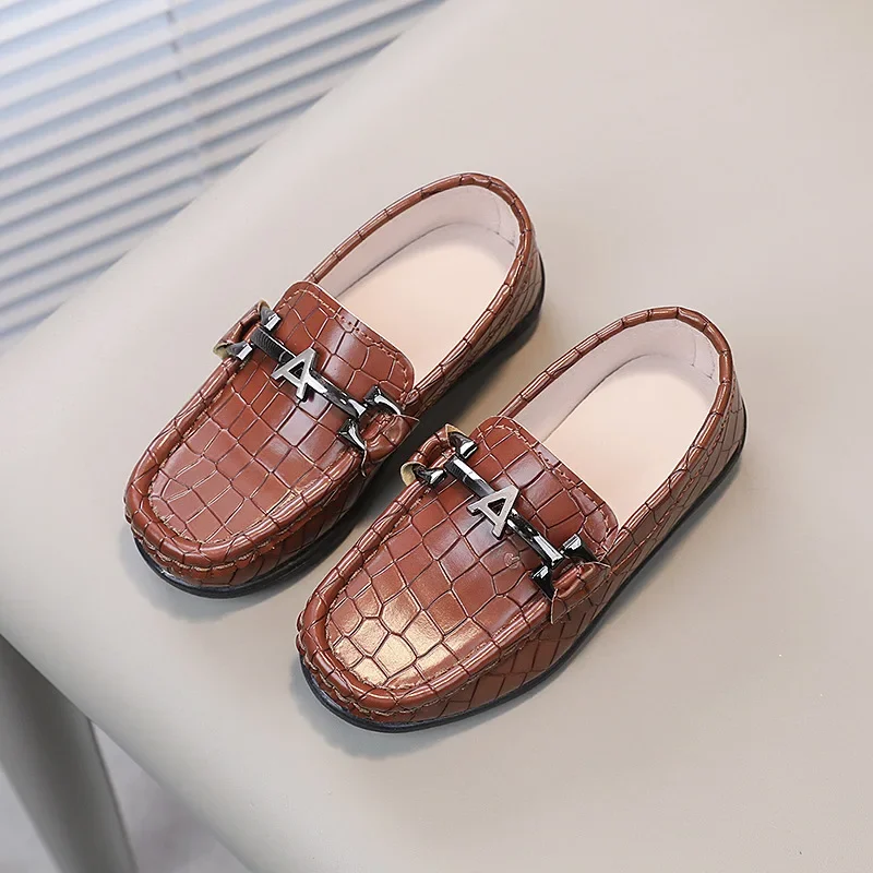 Spring New Children's Shoes Korean Style Boys Casual Shoes One Step Rubber Single Small White