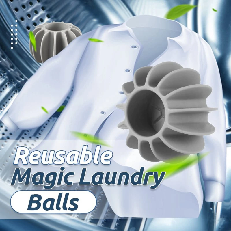 

Laundry Ball Reusable Silicone Clothes Hair Cleaning Tools Pet Hair Remover Washing Machine Cat Hair Catcher Laundry Ball