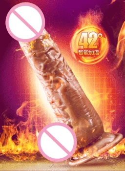 Vibrator Dildo Huge Big Penis Automatic Telescopic Heating G-spot Massage Female Masturbation Sex Toys For Women thick dildo 3