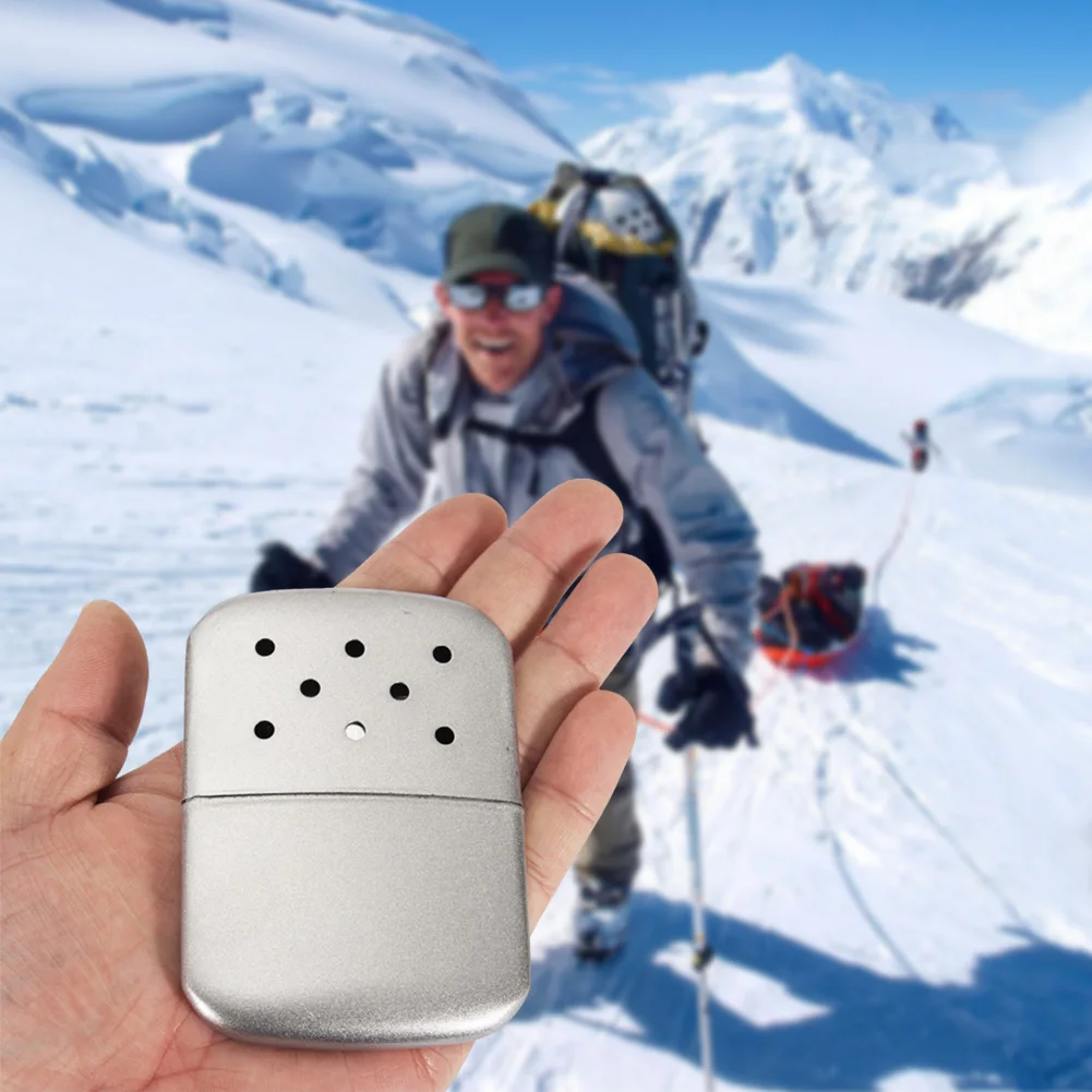 Pocket Warmer Reusable Fuel Hand Warmers Heater Small Handy Warmer Heater for Outdoor Hunting Camping Fishing