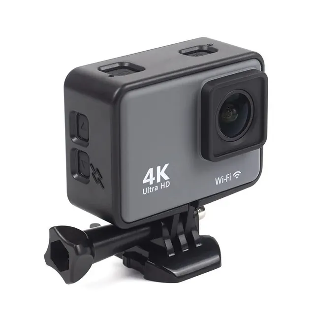 CERASTES Action Camera 4K 60FPS WiFi Anti-shake With Remote Control Screen Waterproof Sport Camera Drive Recorder EIS 5