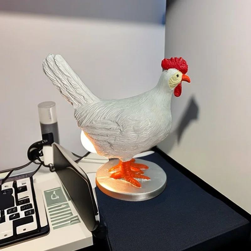 LED Night Lights USB Chicken Funny Animal Chick Light Easter Novelty Party Ornaments Children's Gifts Home Decor Night Lamp 5