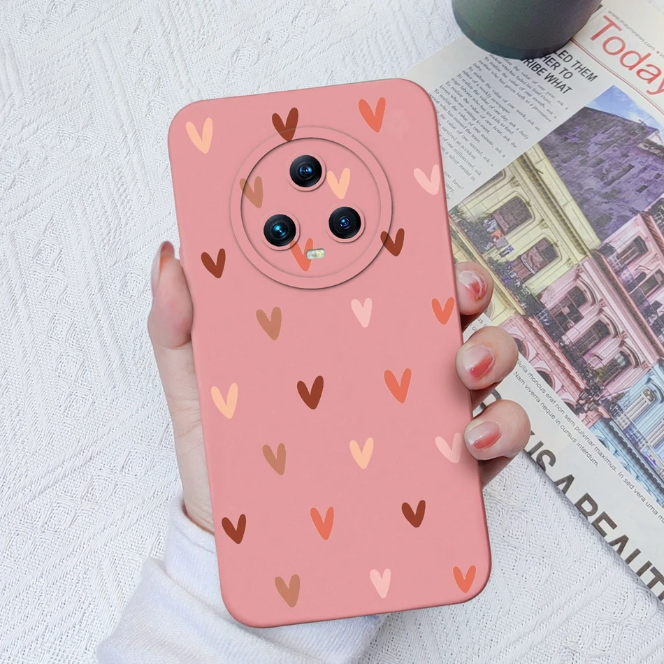Premium Phone Case with Enhanced Camera Protection - Soft Liquid Silicone Bumper Cover for Huawei Honor Magic Series