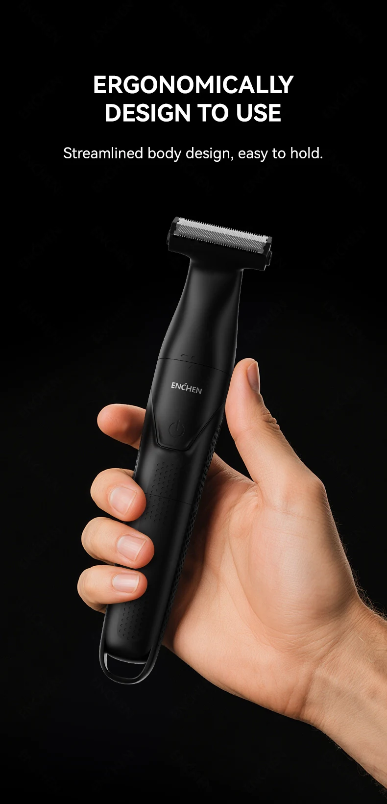 ENCHEN Spark 5 Waterproof Electric Shaver and Body Trimmer description image 9