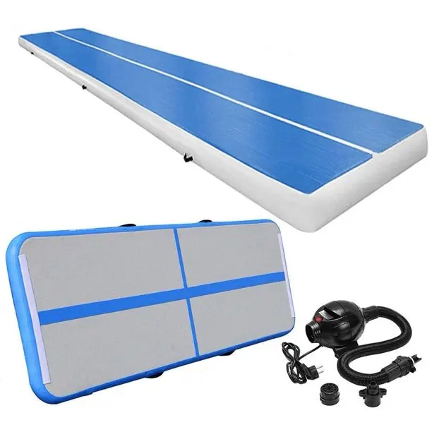 Free Shipping 5m Inflatable Gymnastics Mattress Gym Tumble Airtrack