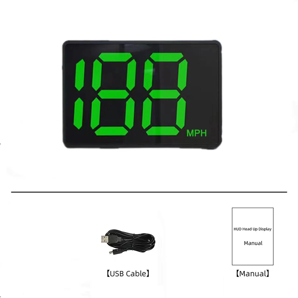  ڵ HUD GPS  MPH  溸 ӵ,  ִ ǿ ӵ,  ӵ