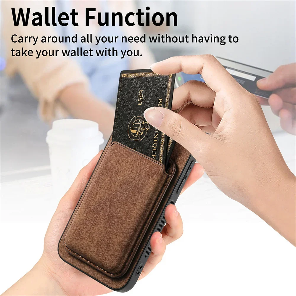 Premium Detachable Magnetic Card Phone Case