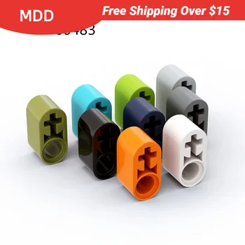 빌딩 블록 60483 74695 40147 브릭 리프팅암, 두꺼운 1x2 액슬 홀 컬렉션, 벌크 모듈식 GBC 하이테크 MOC 세트, 1 개