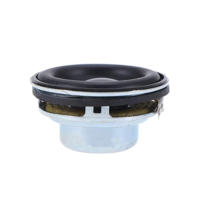 HiFi Speaker 40MM Full Range 4 Ohm 5W Enthusiast DIY Flat Arc Rubber Neodymium Magnet
