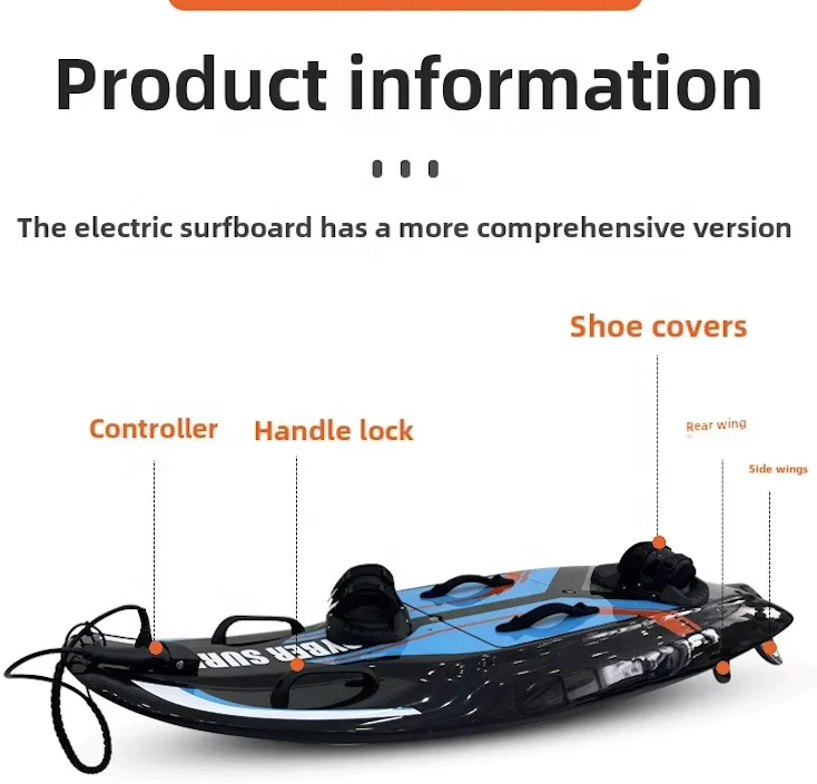 Cyber Surf 58KM/H 140min Athletic Grade Carbon Fiber Engine