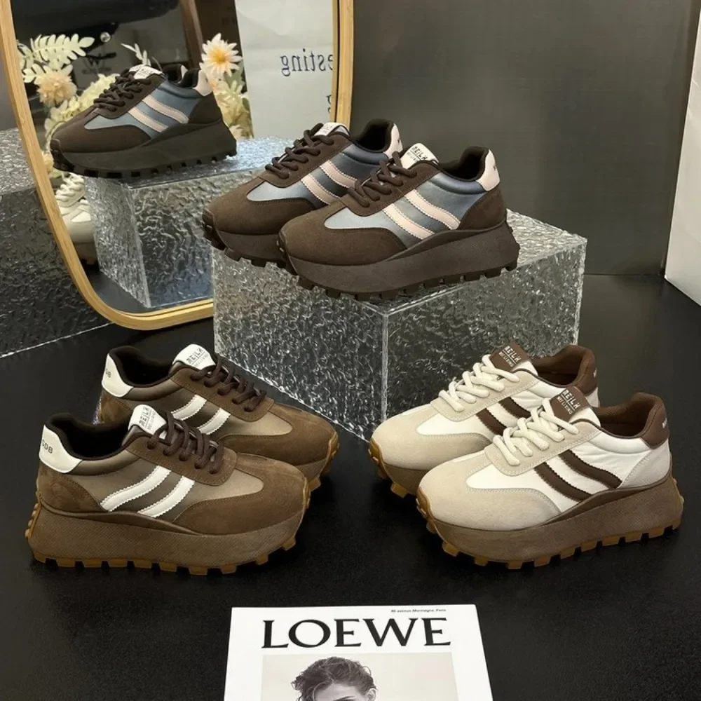 Women Mesh Breathable Platform Sneakers Women Casual Lace Up Outdoor Shoes Low Top Sneakers fashion Zapatos De Mujer