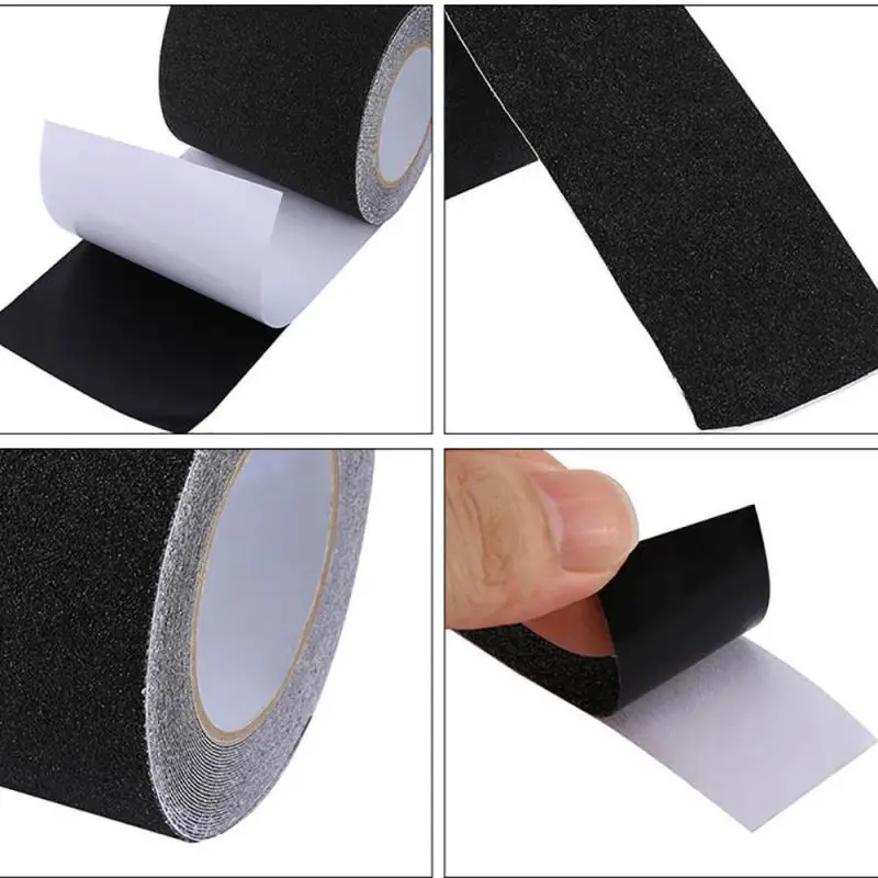 5cmX5m PVC Matte Non-slip Stair Step Frosting Tape Wear-resistant Anti-slip  Tape Slip Strip Repair Self-adhesive Tape Bathroom