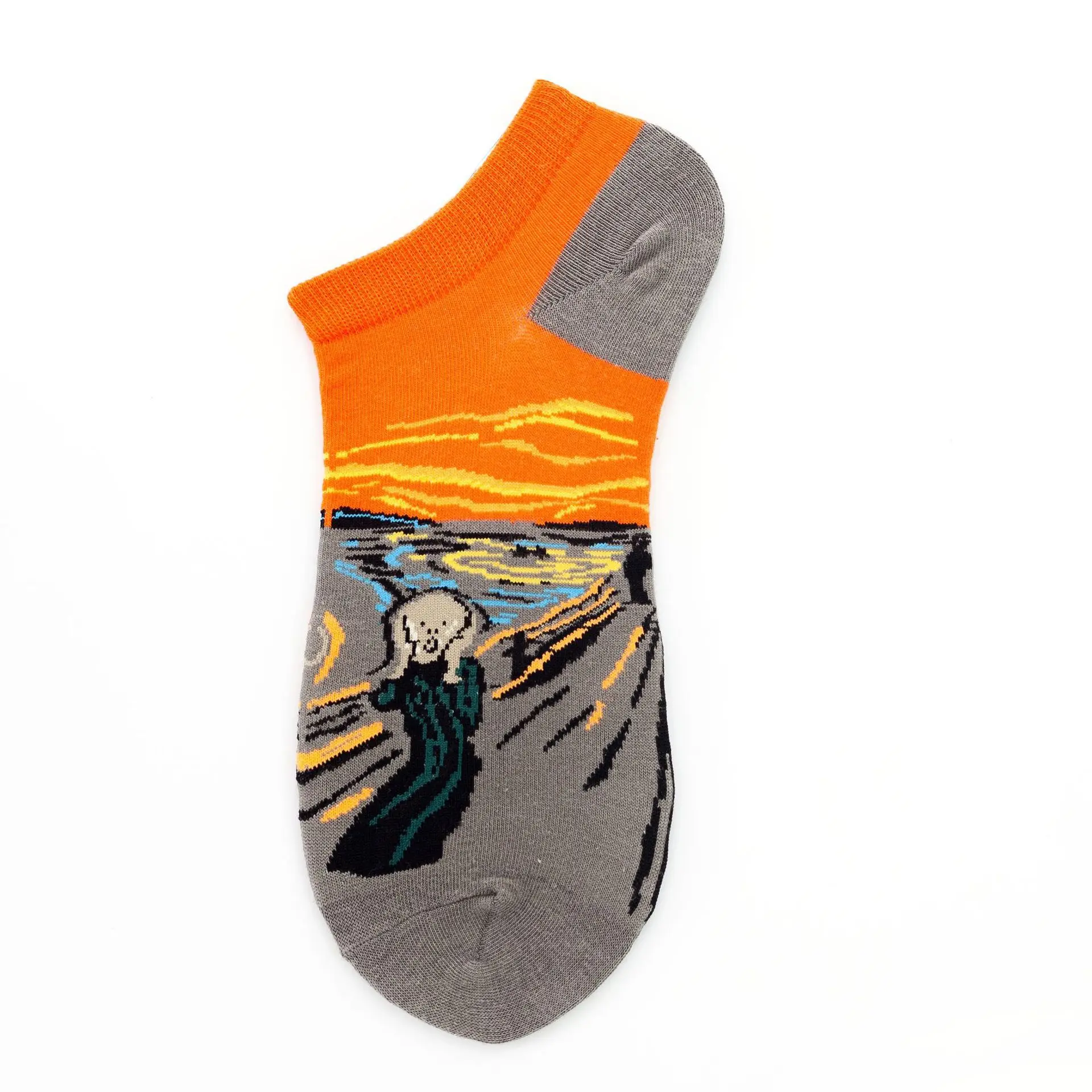 Colorful Cotton Novelty Socks - Funny Avocado and Animal Prints