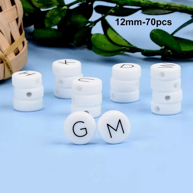 Silicone Bead Wholesale 500pcs/lot Silicone Beads 12mm & 15mm Round Shape  Baby Teether Silicone BPA Free DIY Teething Accessory