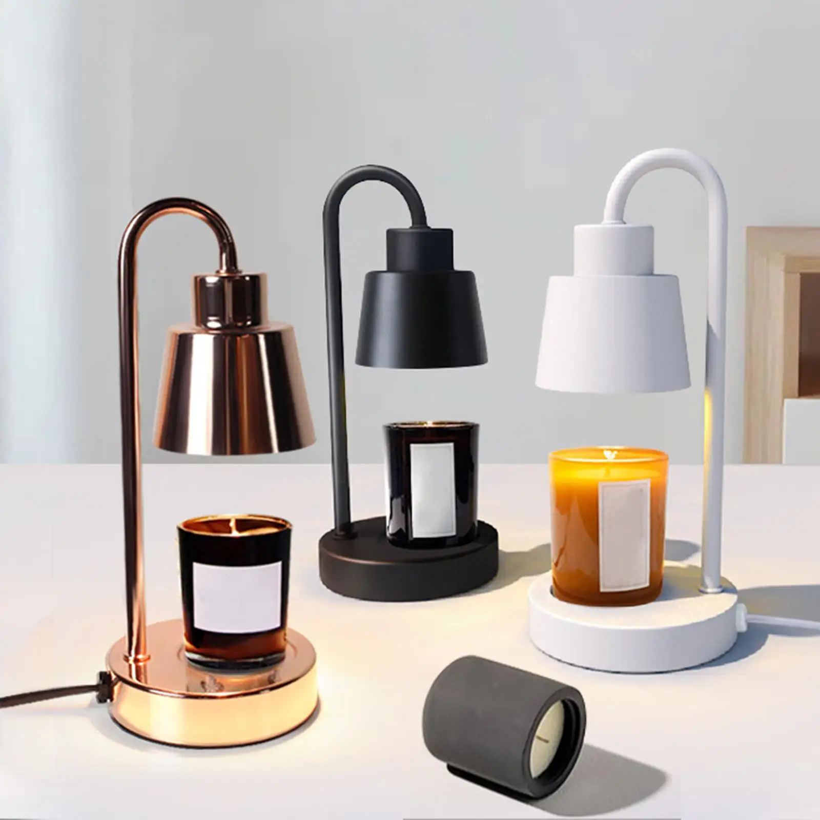 Candle Warmer Lamp Bedside Lights Table Lamp Candle Melter Wax Lamp for Decoration Home Candle Warmer Lamp Bedside Lights Table Lamp Candle Melter Wax Lamp for Decoration Home