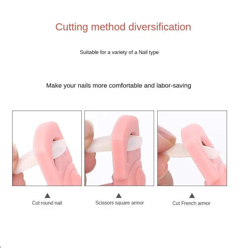 Professional Nail Art Clipper Special Type U Word False Tips Edge Cutters Colorful Guillotine Cut False Nail Knife Tools nail clipper set nail clipper nail scissors set nail clippers manicure nail clipper set nail clippers kit