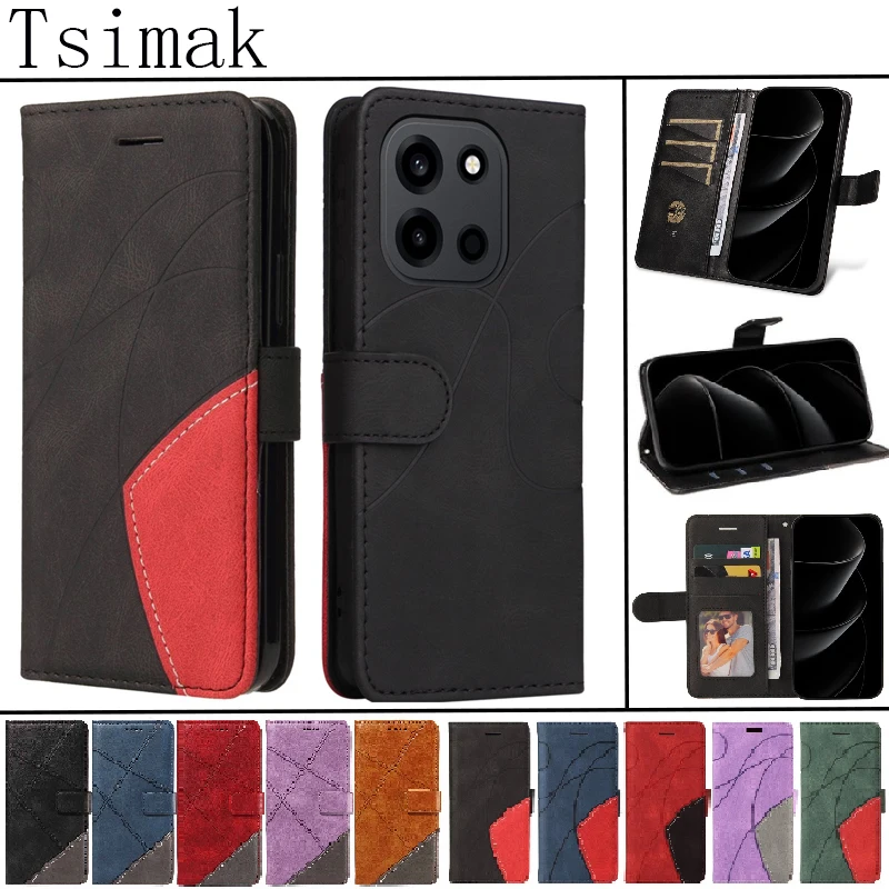 Leather Flip Wallet Case Cover – Stylish and Protective Phone Case