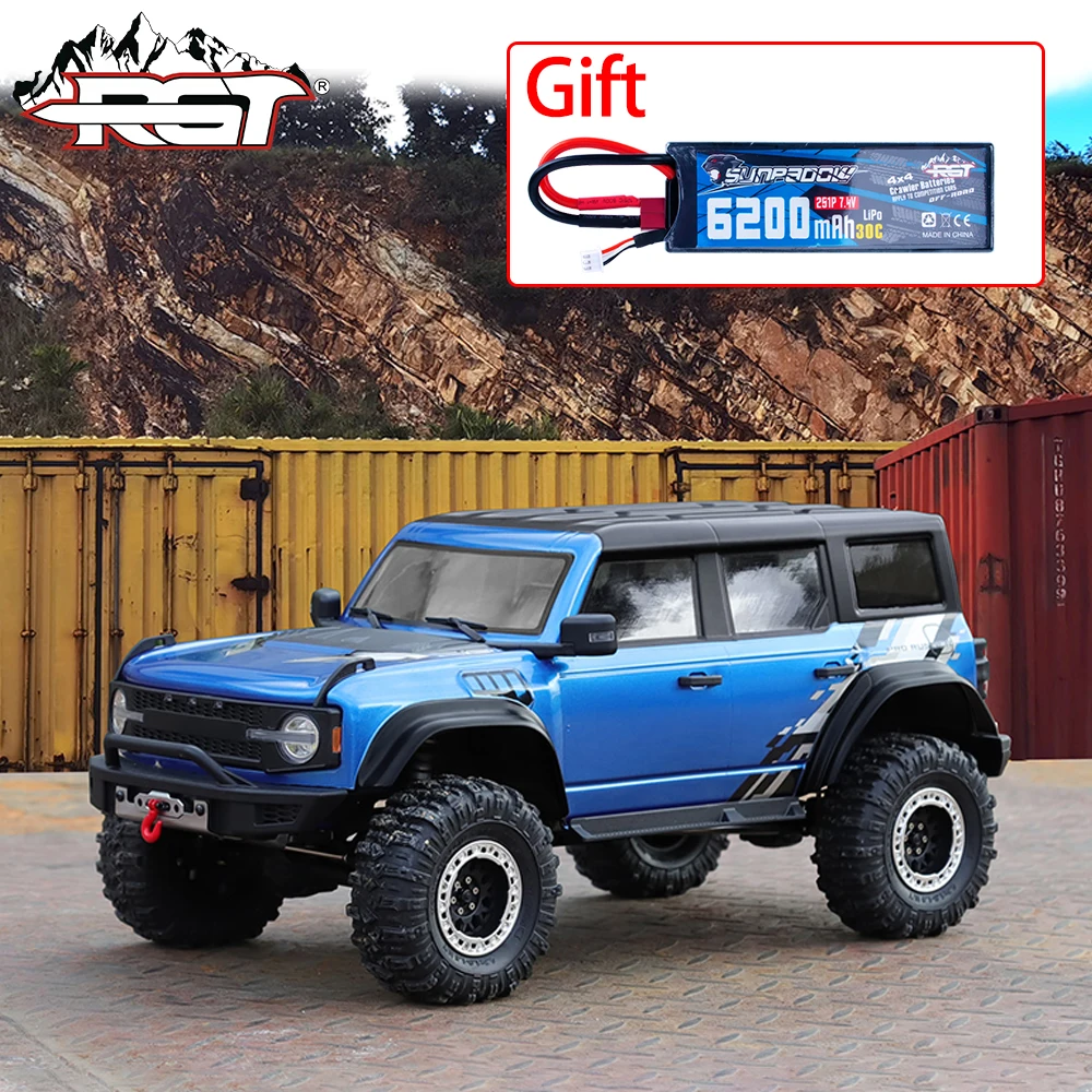 RGT EX86130 프로 러너 4X4 RTR 1/10 RC 시뮬레이션 전기 리모컨 모델 자동차 락 크롤러, 성인 어린이 장난감, 신제품