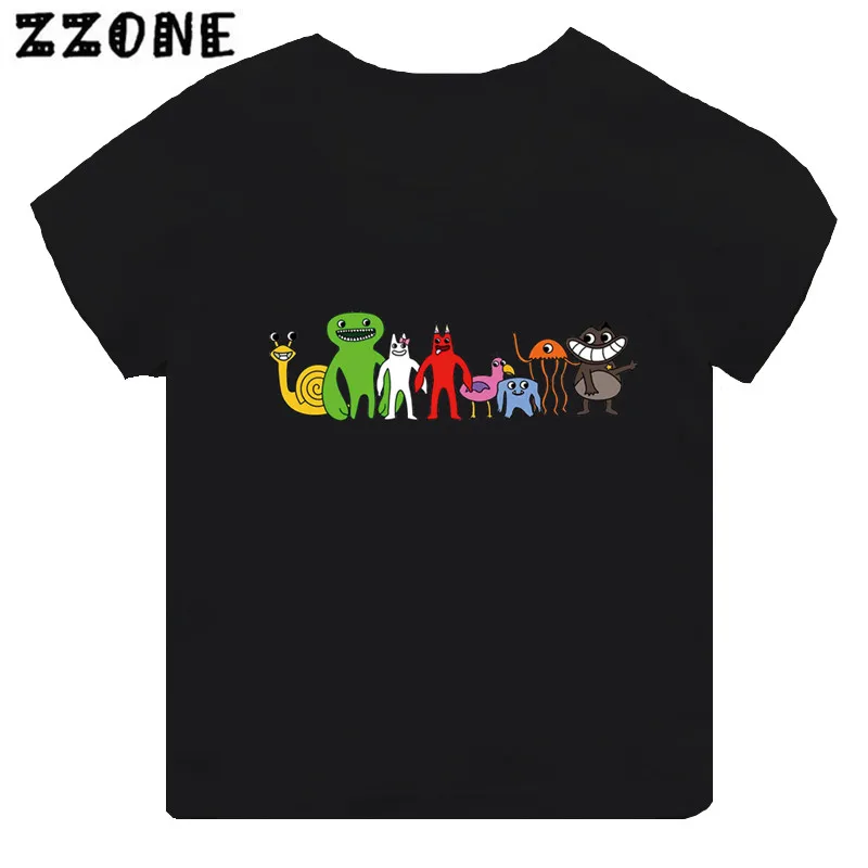 Children T shirt Game Garten of Banban Print Cartoon