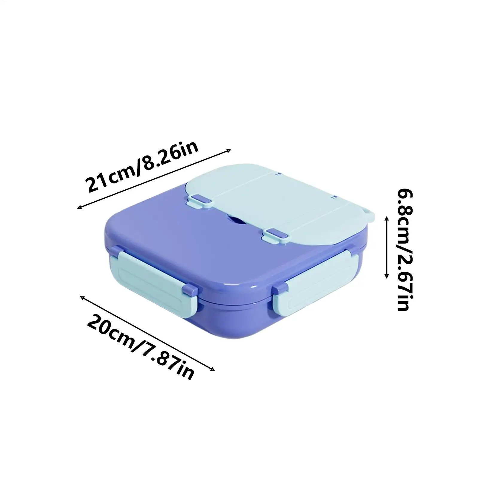Lunch Box For Kids 1000ml Children's Snack Compartment Box Leak Proof Lunch Container For Preschool School Kindergarten Travel