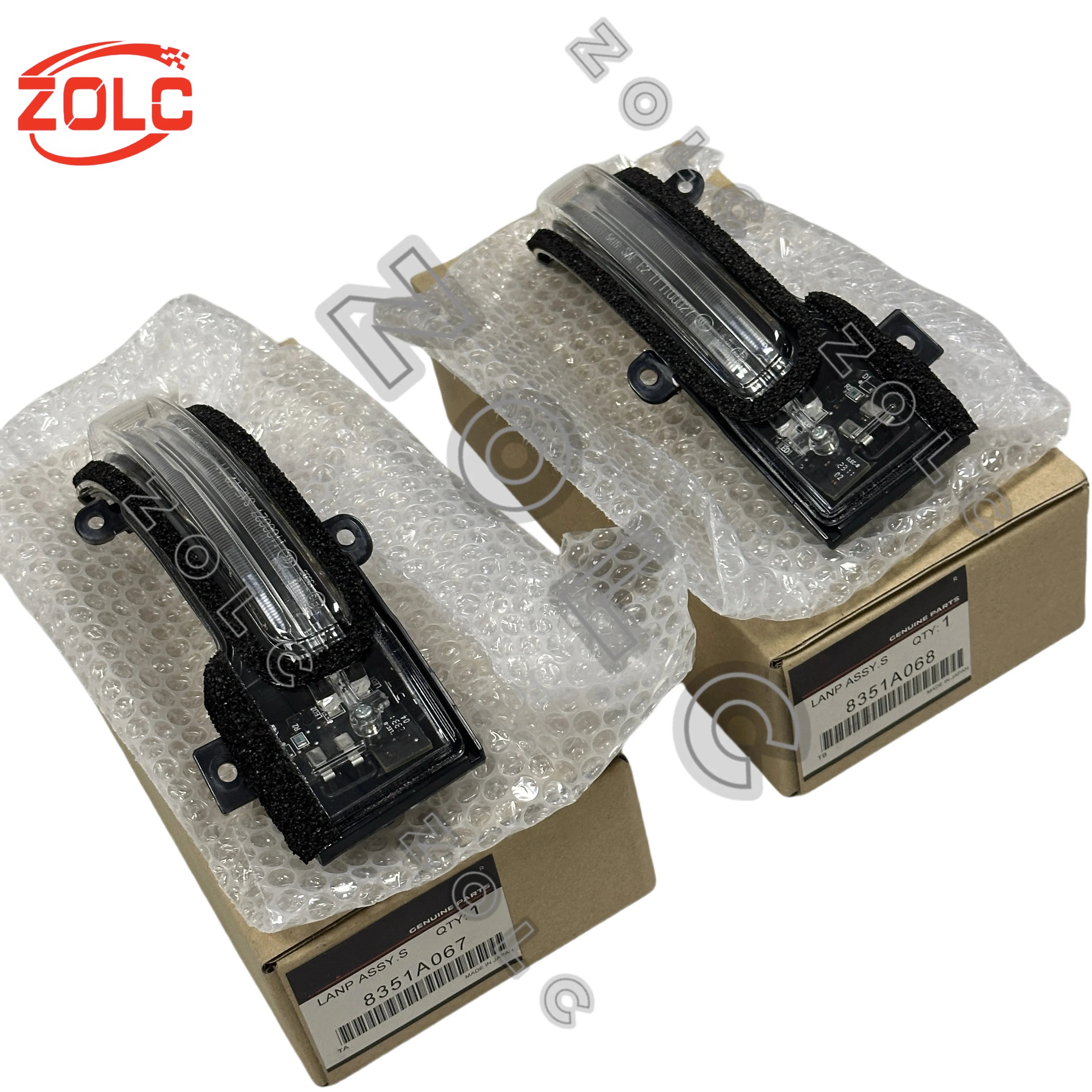 Genuine Car Side Rearview Mirror LED Turn Signal Light Repeater