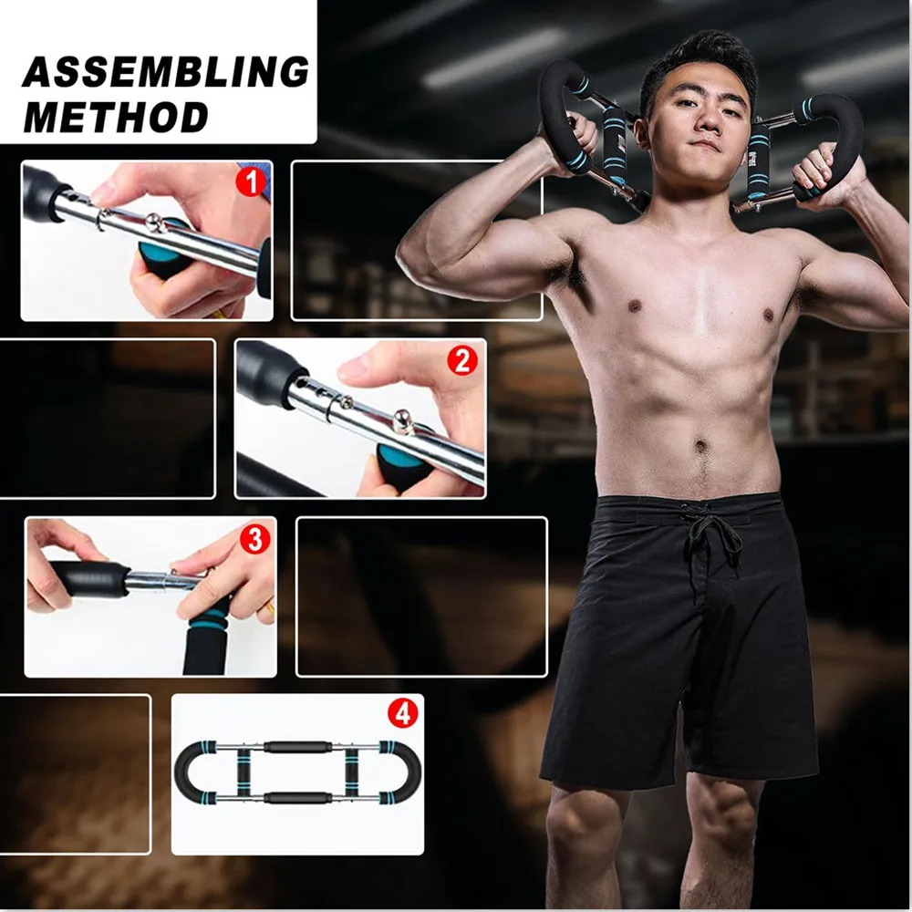 Fitness Adjustable Upper Body Strength Training Chest Expander Forearm Enhanced Arm Exerciser Power Wrists Strengthening Trainer