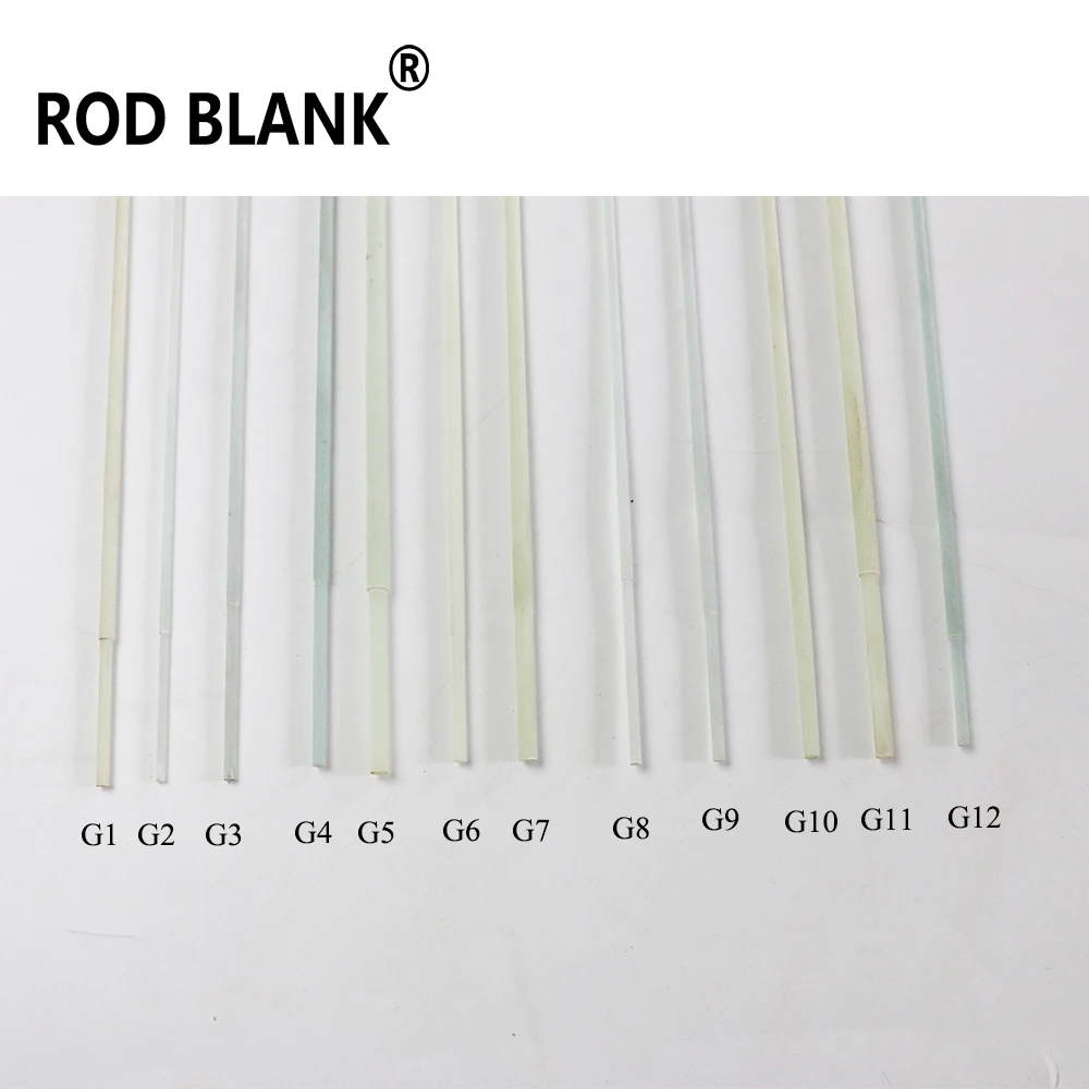 Rod Blank 5Pcs/Lot Solid Fiberglass Rod Blank 33.7-53cm Tip Section Ics Fishing  Rod Blank Rod building Repair Component