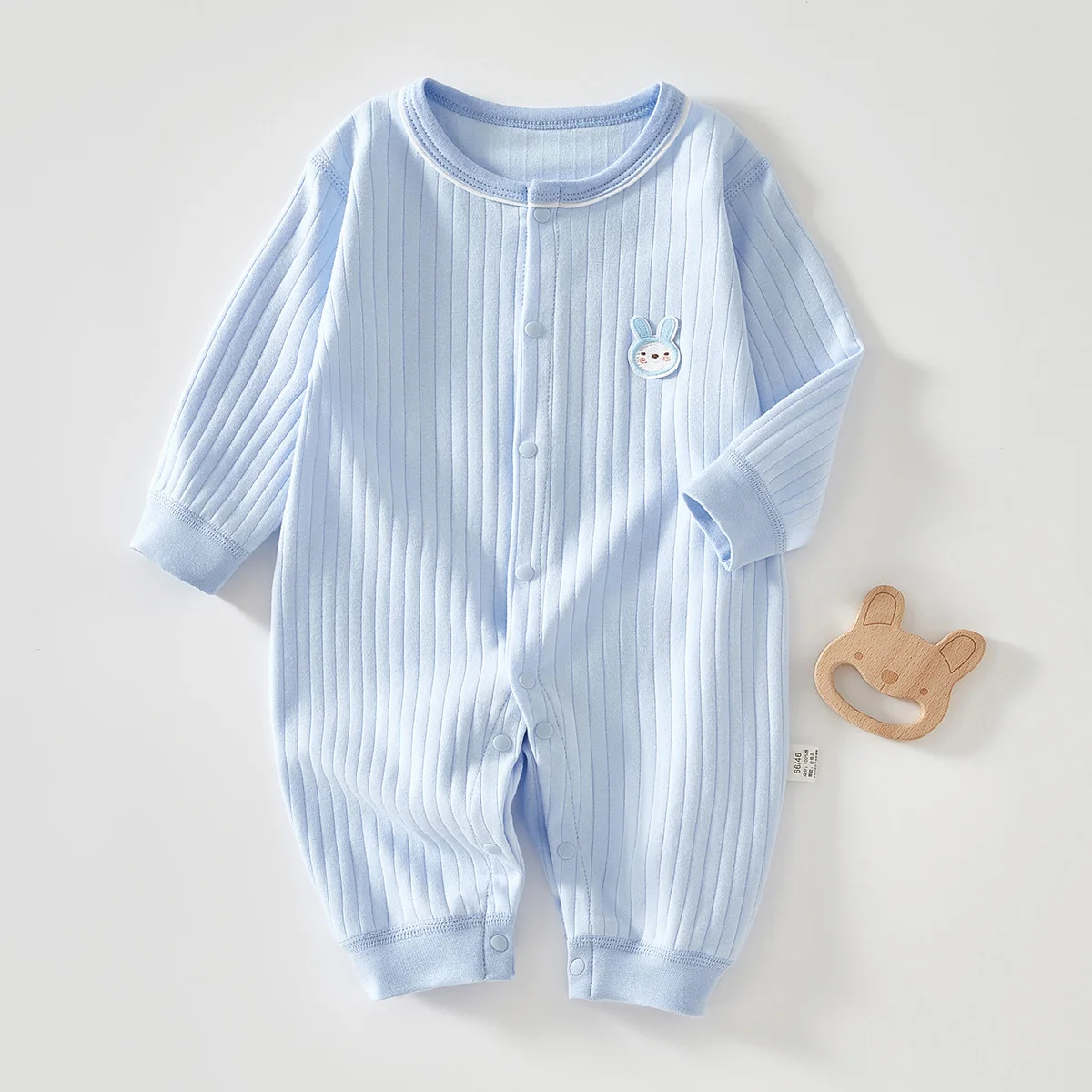 Spring and Autumn 0-12Months Baby Rompers Superior Quality Newborn Girls Boys 100%Cotton Clothes of Long Seeve Infant Clothing 4