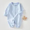 Spring and Autumn 0-12Months Baby Rompers Superior Quality Newborn Girls Boys 100%Cotton Clothes of Long Seeve Infant Clothing 4
