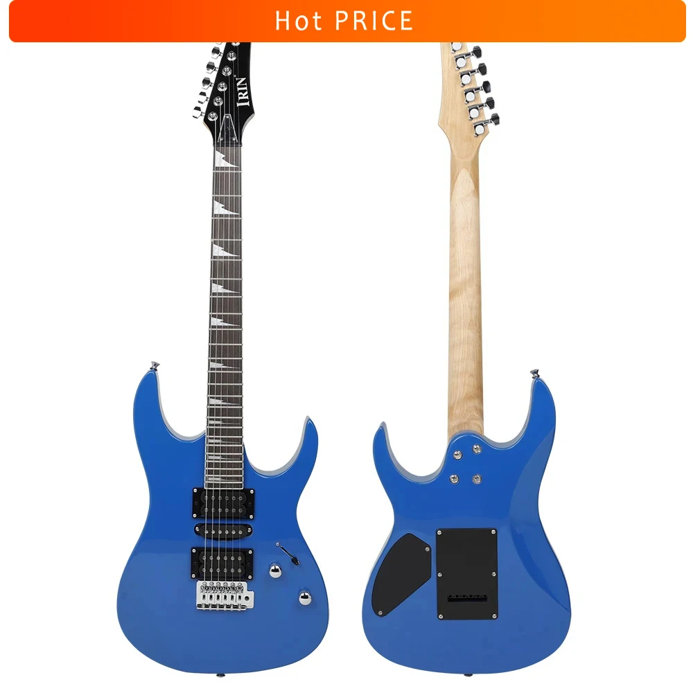 IRIN 39 Inch Electric Guitar 6 Strings Basswood Body Maple