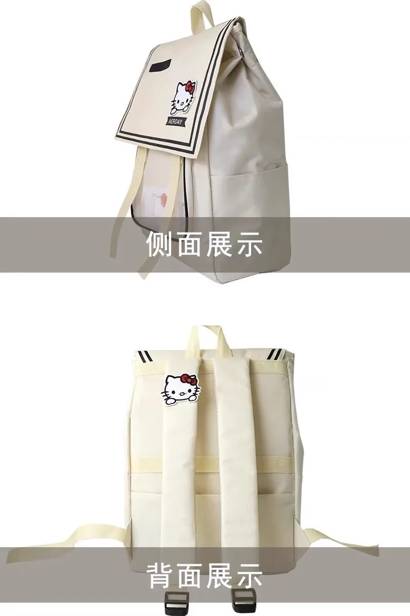 Hellokitty college style backpack new cute niche backpack female junior high school and high school student printed school bag