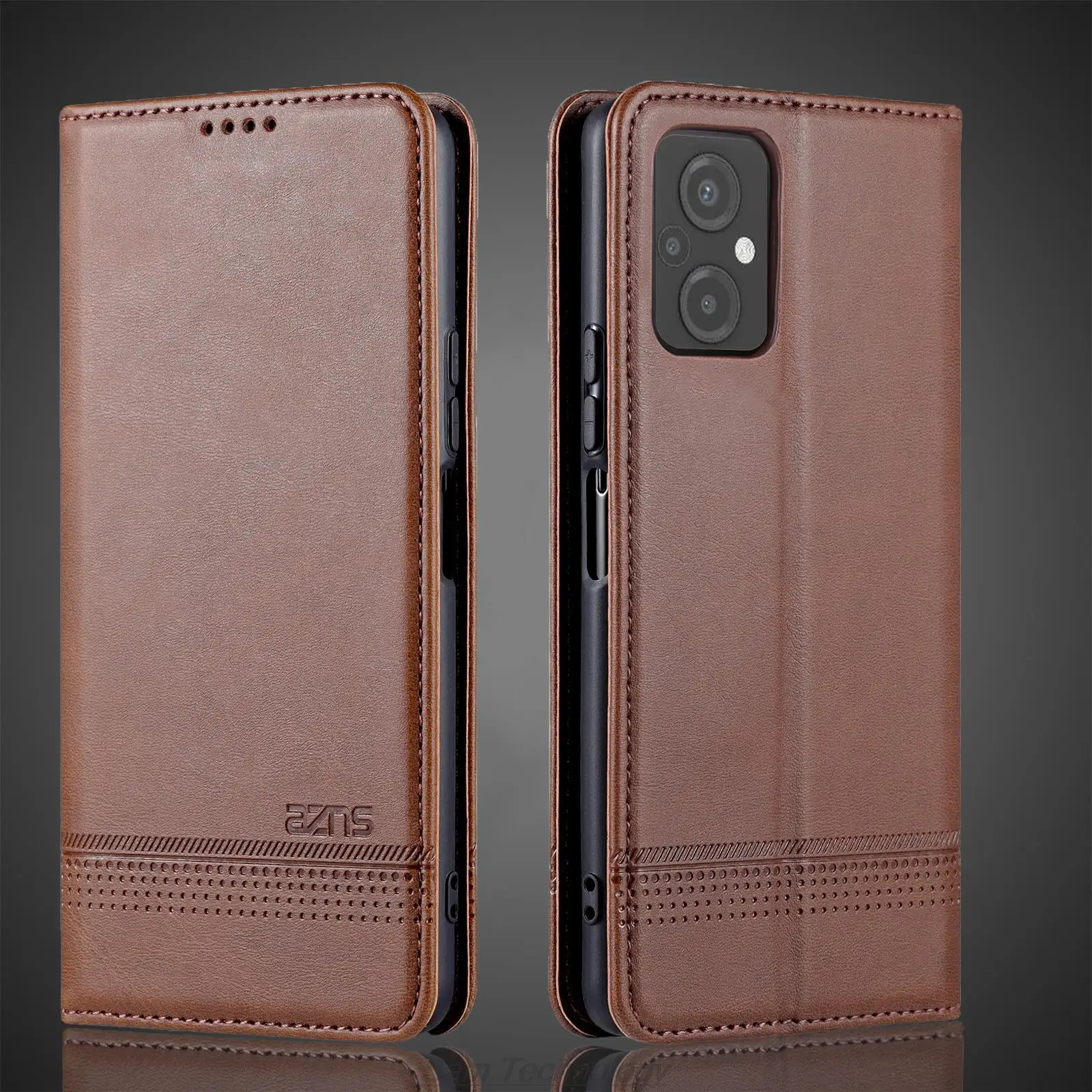 Deluxe Magnetic Leather Flip Cover - Premium Protective Case