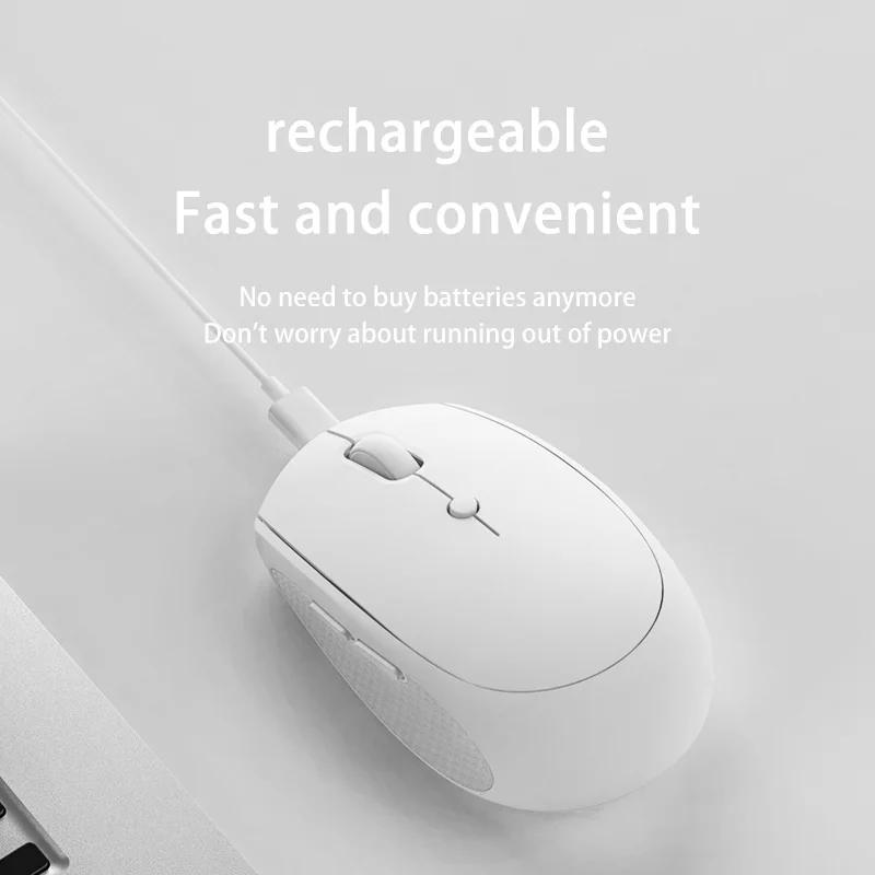 Xiaomi Wireless Bluetooth Mouse Dual Mode USB Rechargeable 2.4 GHz Adjustable DPI Optical Portable Mouses For Microsoft Mac Book