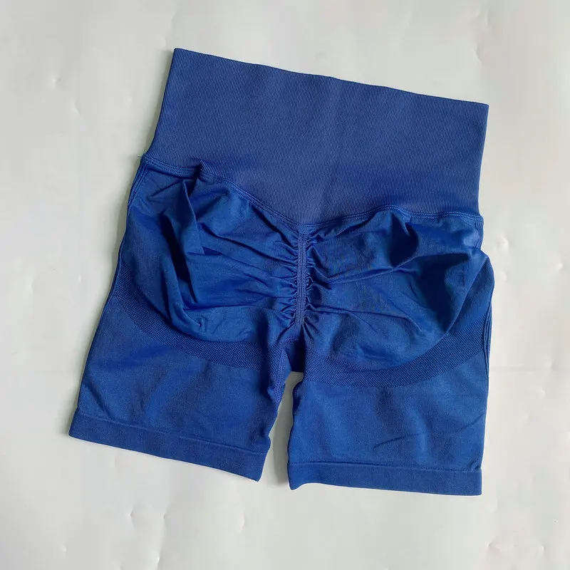 Sports Shorts Summer Seamless Gym Shorts Women Running Golf Yoga Shorts