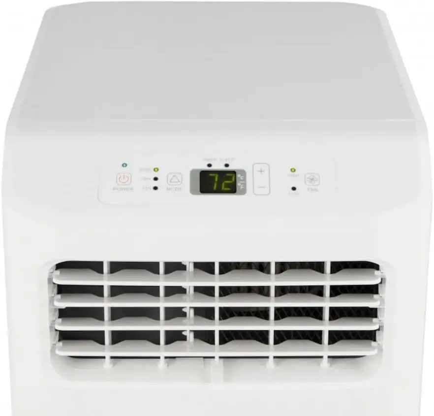 Portable Air Conditioner 5000-BTU DOE (115-Volt) White Vented, Remote control, Cools 150-sq ft, 24 Hour Timer, 3-modes (Cooling, 2