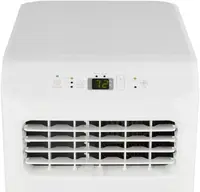 Portable Air Conditioner 5000-BTU DOE (115-Volt) White Vented, Remote control, Cools 150-sq ft, 24 Hour Timer, 3-modes (Cooling, 2