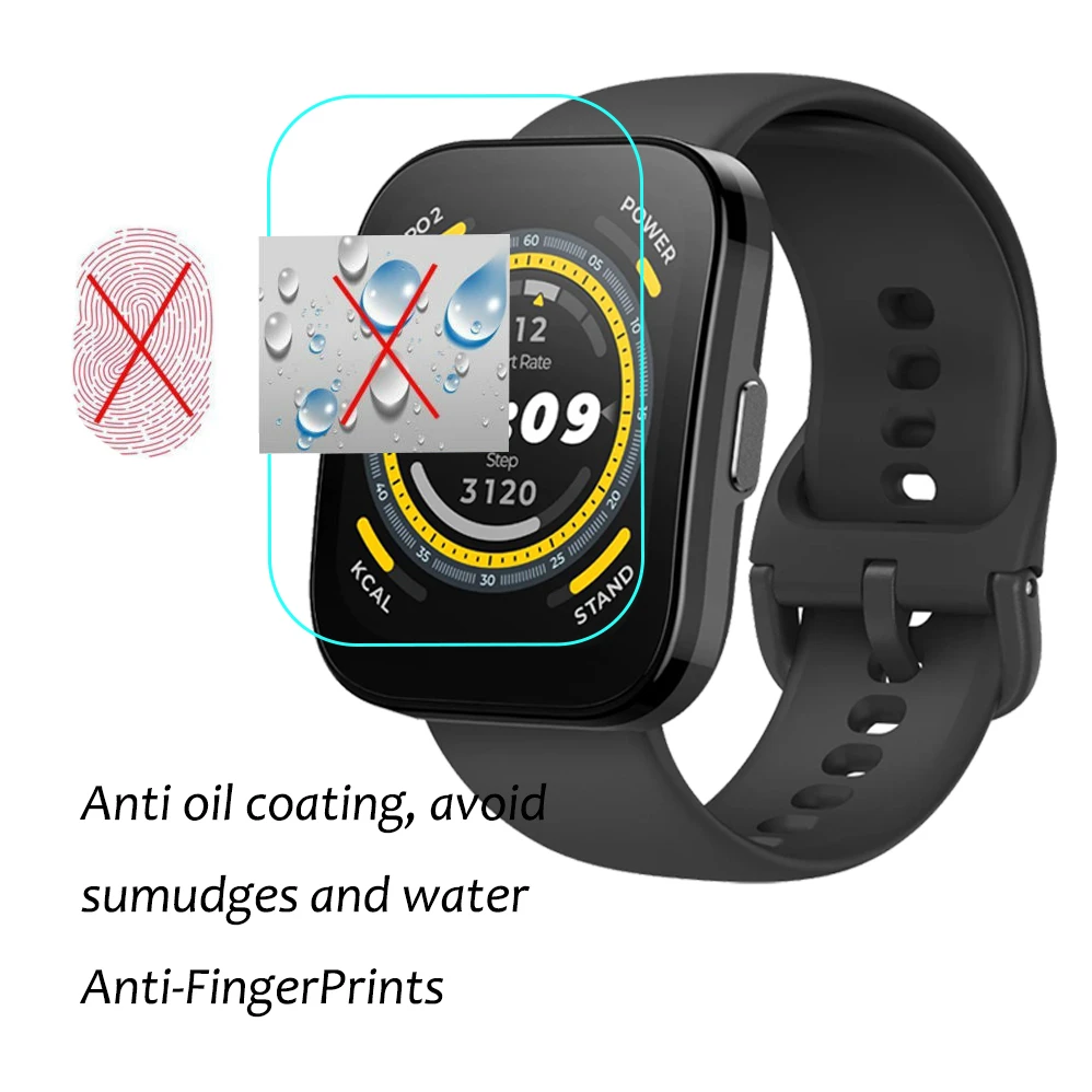 Amazfit Bip 5 Pop 2 3S  Ʈ TPU ̵ΰ ʸ, Ʈ ġ ũ ȣ,  2 Ʈ Ŭ  ʸ,  ƴ, 3 