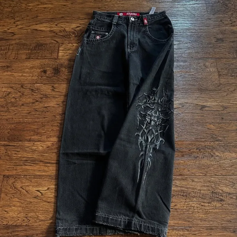 American Straight Hip-hop Vintage Denim Pants main image 0