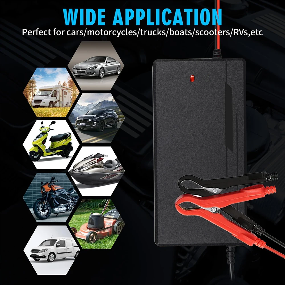 Advanced 58.4V LiFePO4 Battery Smart Charger for High Power Applications