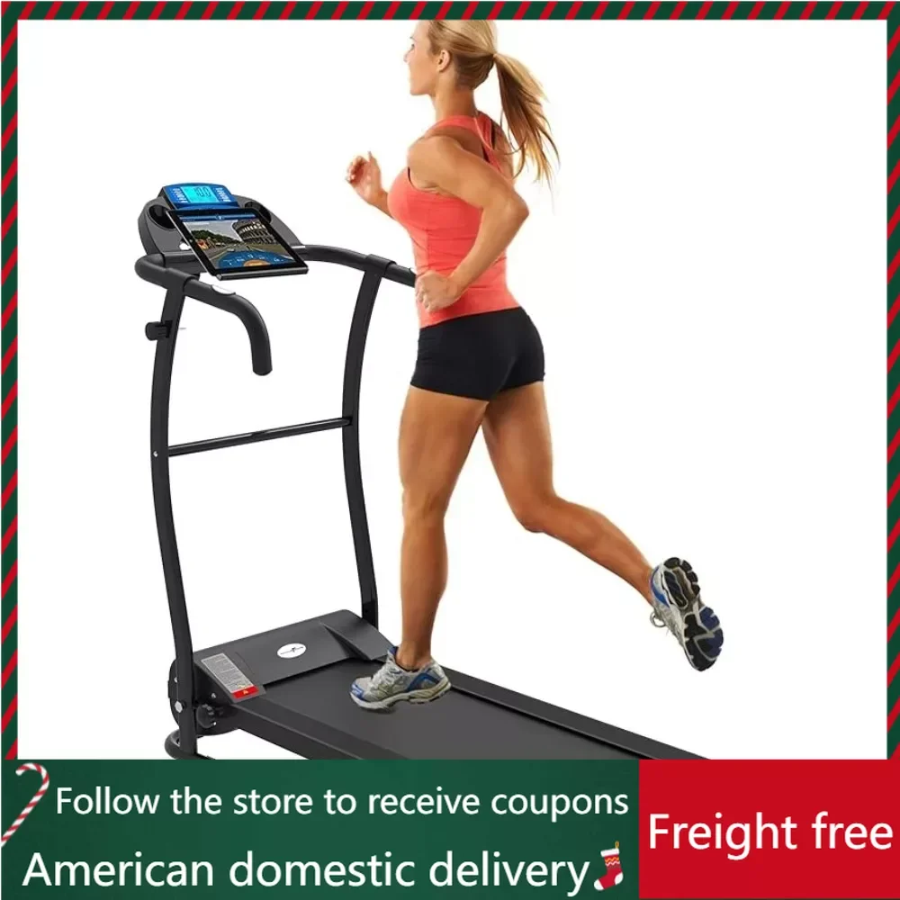 

Electric Treadmill Foldable Motorized With Freight Free Treadmill for Home Large Fitness Equipment Body Building Sports