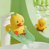 Faucet extender baby lengthening extension universal cute cartoon children anti-splash talisman guide sink 1