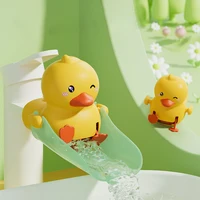 Faucet extender baby lengthening extension universal cute cartoon children anti-splash talisman guide sink 1