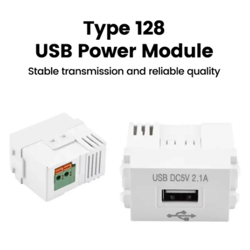 220V Socket USB Power Module 5V Transformer 2.1A Mobile Phone Charging Panel USB Charging Power Socket Switching Adapte