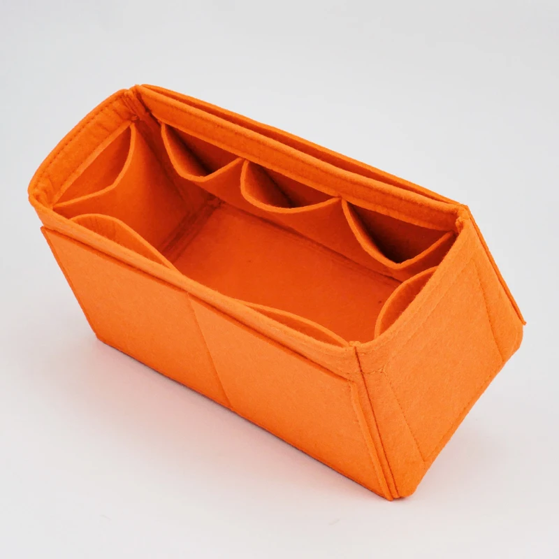 Felt Insert Bags Organizer Fit For H Birkins 25 30 35 40 Makeup Lining Handbag Organiser Portable Cosmetic Base Shaper 3