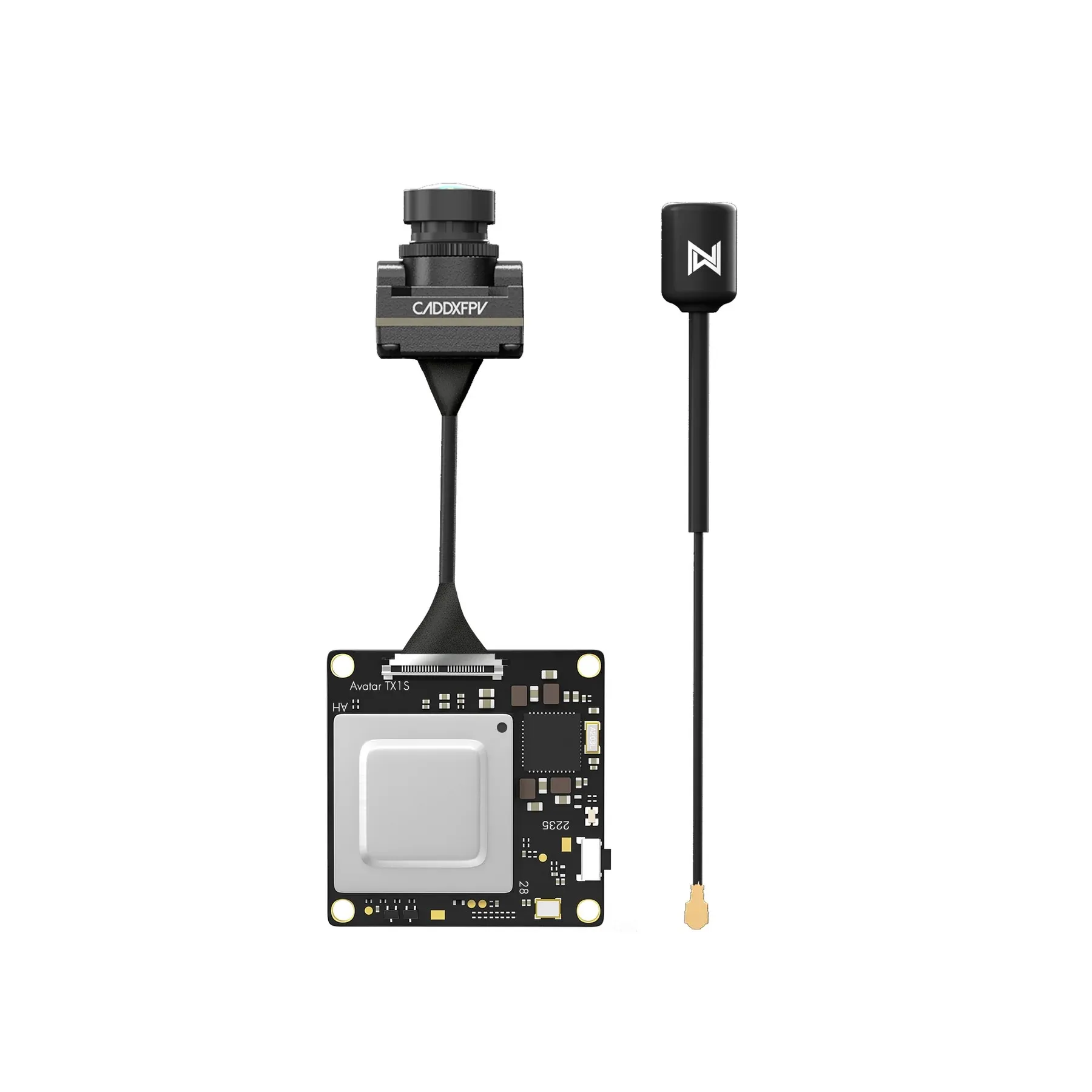 Caddx Walksnail Avatar HD Mini 1s Kit Mini 1s Lite VTX Kit V3 1080P Built-in 32G Storage for FPV Racing Drone 22ms Low Latency fpv transmitter receiver air unit fpv accessories