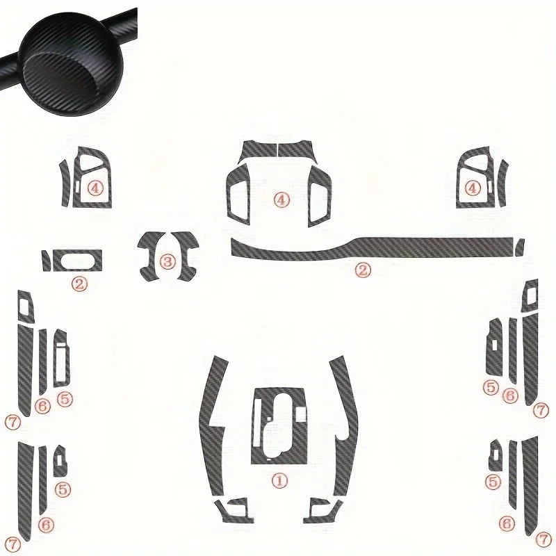 3D CF Black