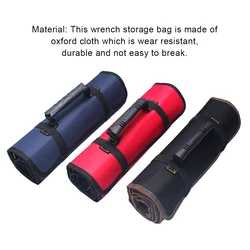 Large capacity Foldable Tool Bag Multifunction Oxford Cloth Wrench Bag Tool Roll Storage Portable Case Organizer Holder Pocket