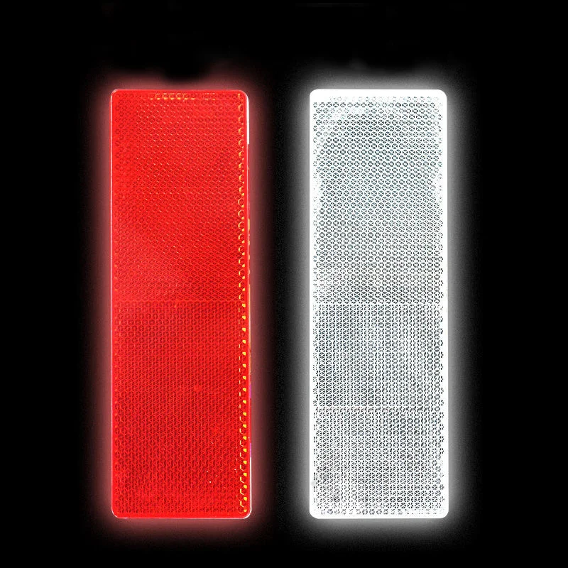 Reflective Warning Plate Stickers for Car Truck Motorcycle Safety